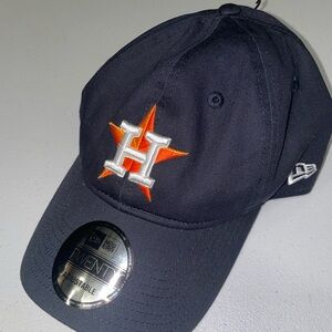 New Era: Houston Astros Navy Blue Adjustable Snap Cap/Hat